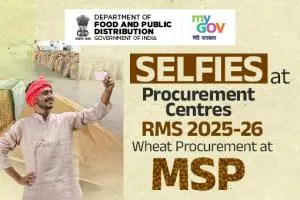 Selfies at Procurement Centres-RMS 2025-26 Wheat Procurement at MSP Selfies at Procurement Centres-RMS 2025-26 Wheat Procurement at MSP