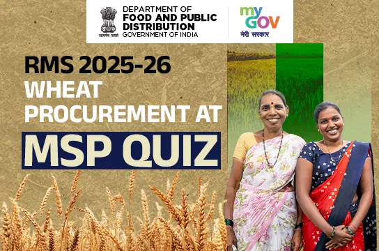 RMS 2025-26 Wheat Procurement at MSP Quiz RMS 2025-26 Wheat Procurement at MSP Quiz